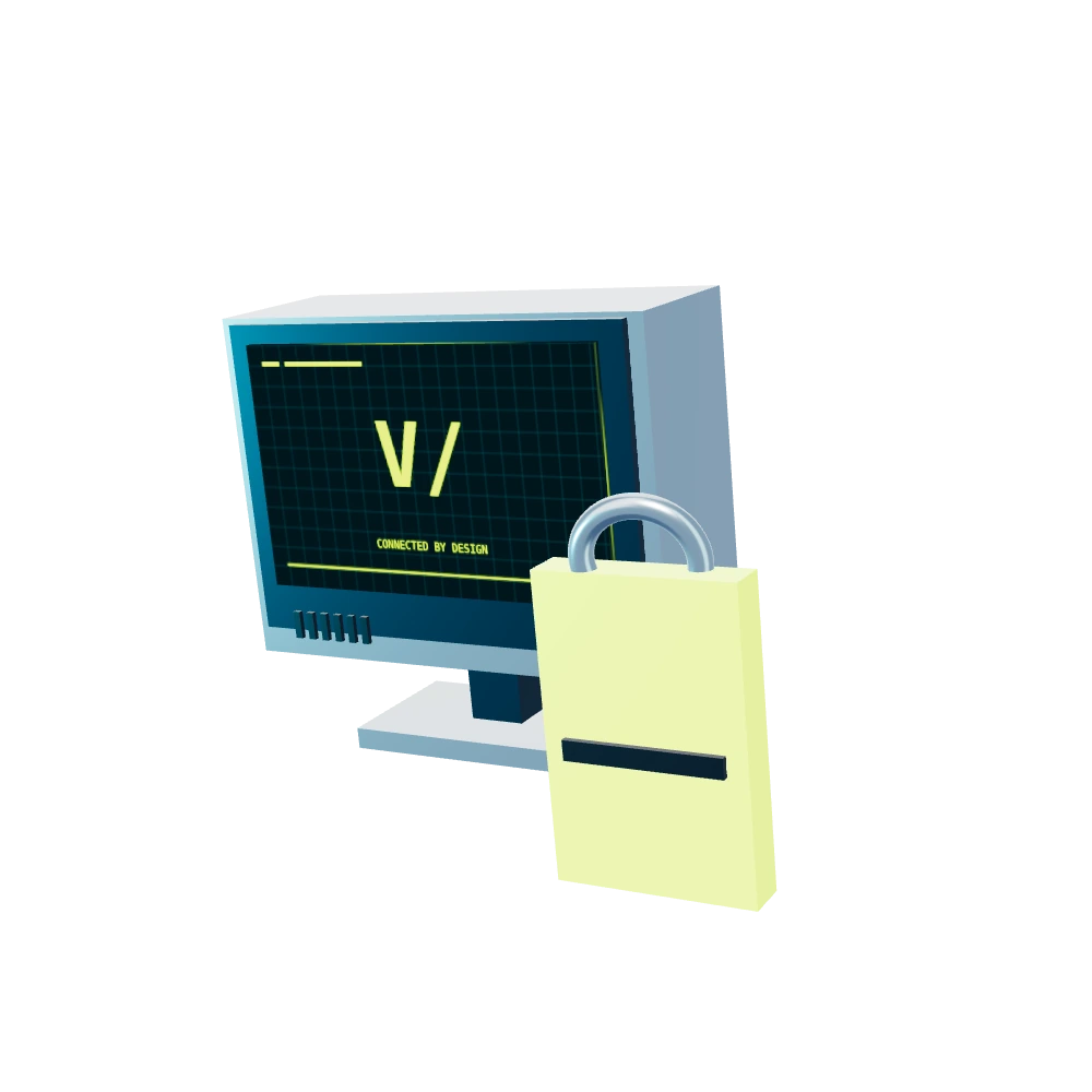 Computer and application-inspired sculpture